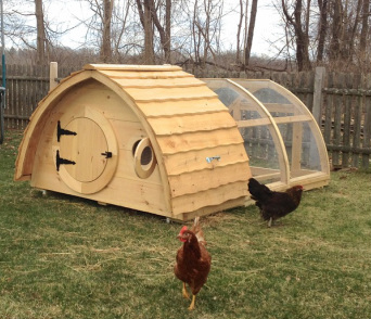 Hobbit Hole Chicken Coops, and More! - Hobbit Hole playhouses, chicken 